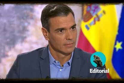 Pedro Sánchez en TVE