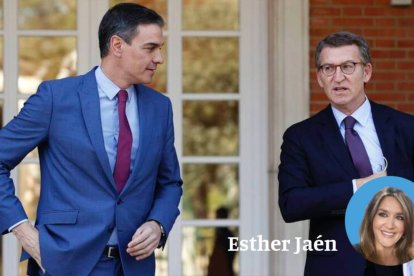 Pedro Sánchez y Alberto Núñez Feijóo