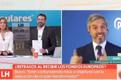 Juan Bravo en TVE