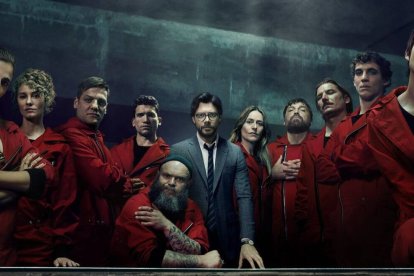 Elenco 'La casa de papel'