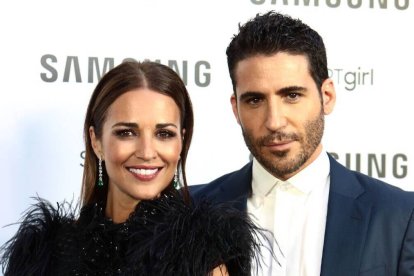 Paula Echevarría y Miguel Ángel Silvestre. Europa Press