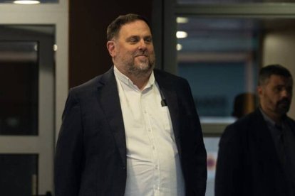 El presidente de ERC, Oriol Junqueras