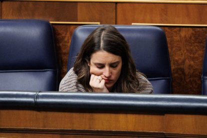 La ministra de Igualdad, Irene Montero