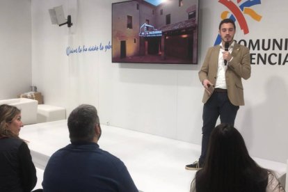 Presentación del Centro Cultural de l'Alquería del Pi en Fitur.