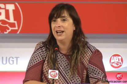 Cristina Antoñanzas, número dos de UGT.