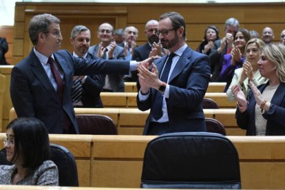 Feijóo este martes en la sesión de control al Gobierno en el Senado