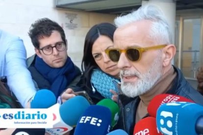 El exgerente de Imelsa, marcos Benavent, a la salida del juzgado de Valencia.