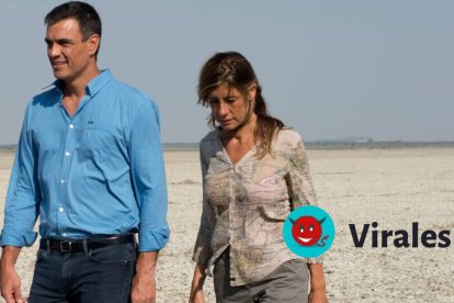 Pedro Sánchez y Begoña Gómez, en Doñana en 2018