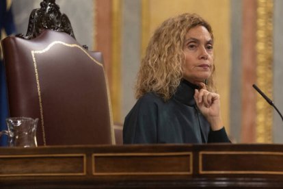 La presidenta del Congreso, Meritxell Batet