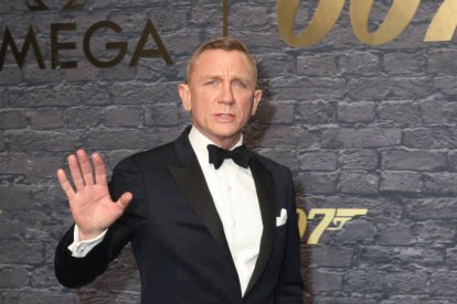 Daniel Craig, en un acto promocional del 69 aniversario de James Bond.