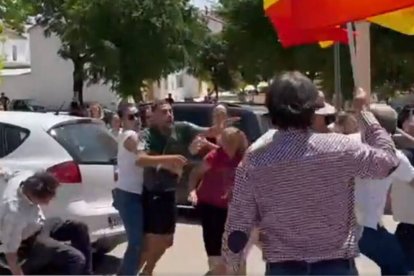 Agresión en Marinaleda ante la visita de Vox al bastión comunista andaluz.