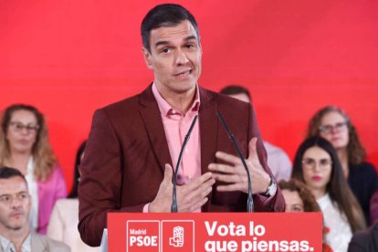 El presidente del Gobierno, Pedro Sánchez.