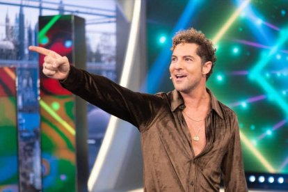 David Bisbal visita 'El Hormiguero' para promocionar su último disco.