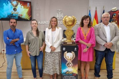 Presentación del World Paella Day en el Ayuntamiento de Valencia.