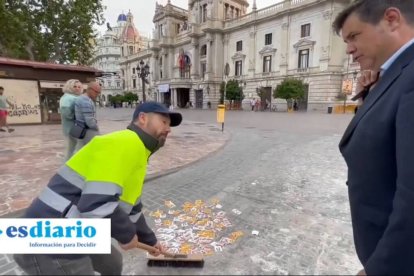 El candidato de Vox Valencia, Juanma Badenas.