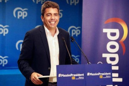 Carlos Mazón, presidente del PPCV