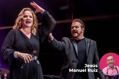 Pimpinela, en su actuación en el WinZink Center este viernes pasado