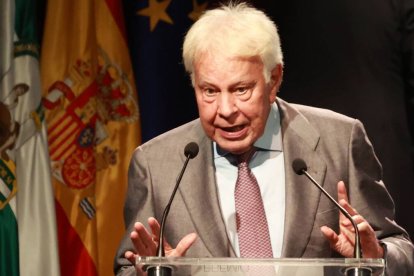 El expresidente del Gobierno, Felipe González.