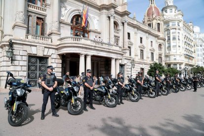 Nuevas motocicletas de la Policía Local de Valencia - AYUNTAMIENTO DE VALENCIA