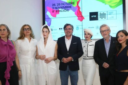 Presentación de la 8ºEdición de la 'Alicante Fashion Week'