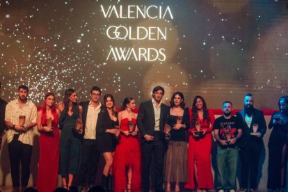 Los galardonados del Valencia Golden Awards.