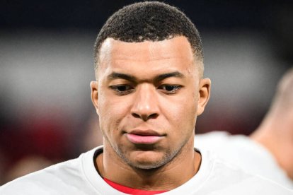 Mbappé, en un partido reciente del PSG