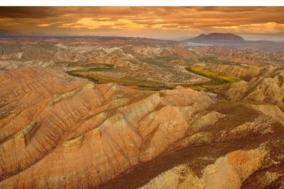 Panorámica del Geoparque de Granada.