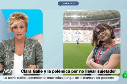 Cristina Pardo estalla contra la comentarios machistas hacia Clara Galle.