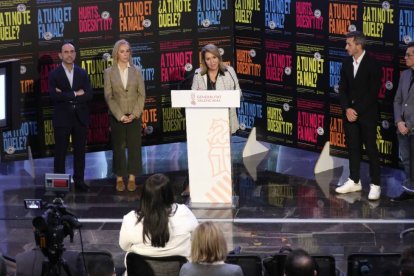 Presentación de la campaña de la Generalitat para el 25N - GVA