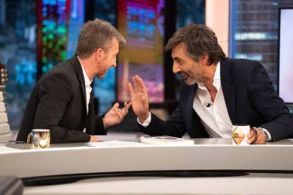 Pablo Motos y Juan del Val, en 'El Hormiguero' de Antena 3.