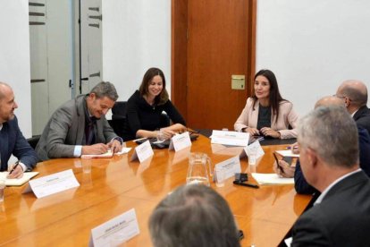 La consellera de Hacienda y portavoz del Consell, Ruth Merino.