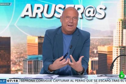 Alfonso Arús, presentador de 'Aruser@s'.