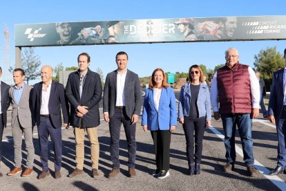 La Diputació reabre al tráfico la carretera de acceso al circuito de Cheste