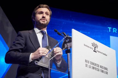 Pablo Casado, presidente del PP