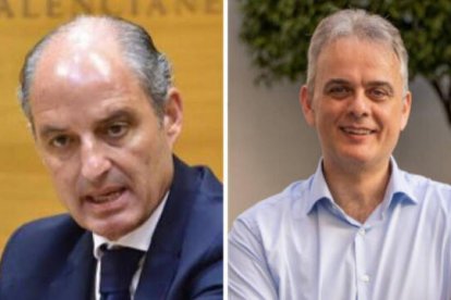 El ex presidente Camps y el vicepresidente segundo de la Generalitat, Héctor Illueca