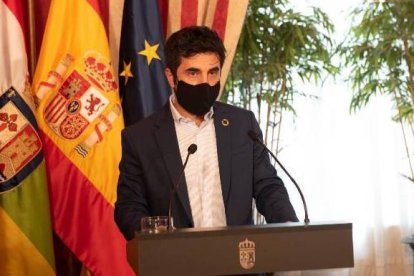 El consejero de Transición Ecológica de La Rioja, Álex Dorado.