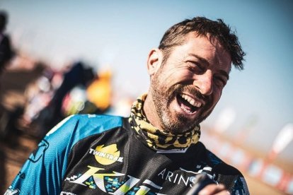 Carles Falcón, motorista español fallecido ayer martes tras su accidente del 7 de enero en el Rally Dakar