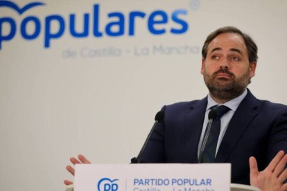 El presidente del PP de Castilla La-Mancha, Paco Núñez.