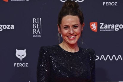 La actriz Itziar Ituño posa en la alfombra roja previa a la gala de la X edición de los Premios Feroz