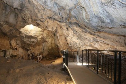 El yacimiento arqueológico de la Cova d'Or