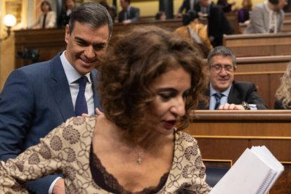 María Jesús Montero en el Congreso