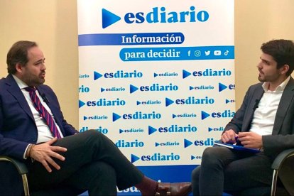 Paco Núñez, presidente del PP de CLM, en entrevista con ESdiario