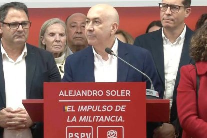 Alejandro Soler presenta su candidatura a dirigir el PSPV