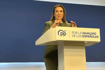 Cuca Gamarra, secretaria general del PP