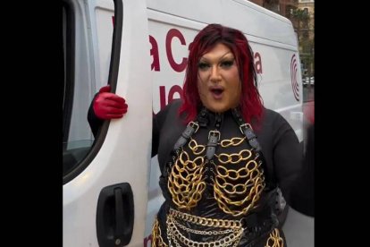 La drag queen de Comuns-Sumar