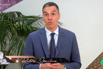 El vídeo de Pedro Sánchez en El Intermedio.