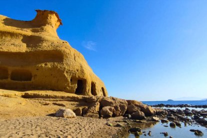 Playa de los Cocedores, Pulpí, Almería. Foto: Manuela Herreros.