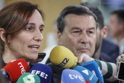 La ministra de Sanidad, Mónica García.