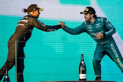 Lewis Hamilton y Fernando Alonso: máximo respeto pero amistad, cero