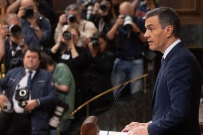 Pedro Sánchez, presidente del Gobierno